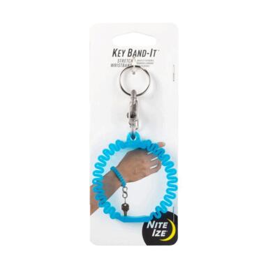 Blue Wristband Key Ring