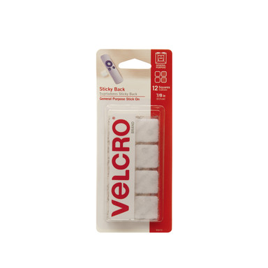 Velcro Brand Hook and Loop Fastener 7/8 in. L 12 pk