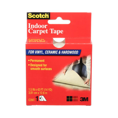 1.5"x42' Indoor Carpet Tape