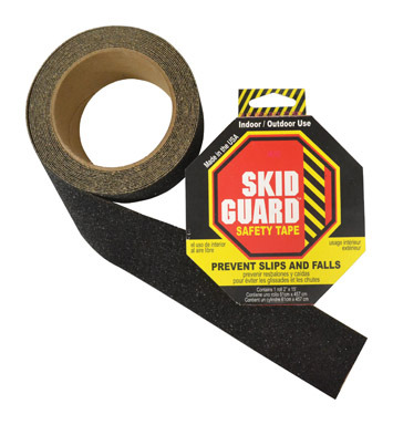 Skid Guard Black Anti-Slip Tape 2 in. W X 15 ft. L 1 pk