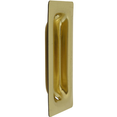 1 3/8 X 3 1/4 BRASS FLUSH PULL d