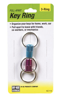 RING KEY 3WAY PULL APART