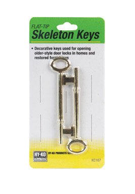 KEY SKELTN W/O NOTCH CD2