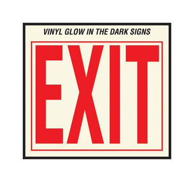 EXIT SIGN 10"X12"