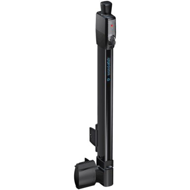 GATE LATCH PULL TOP BLK