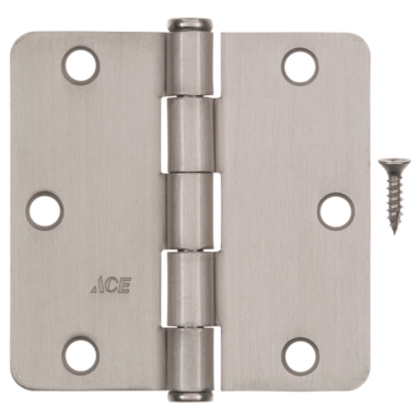 HINGE 3.5" SNCKL ACE 3PK