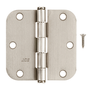 3-1/2" SAT NICKEL DOOR HINGE 3PK