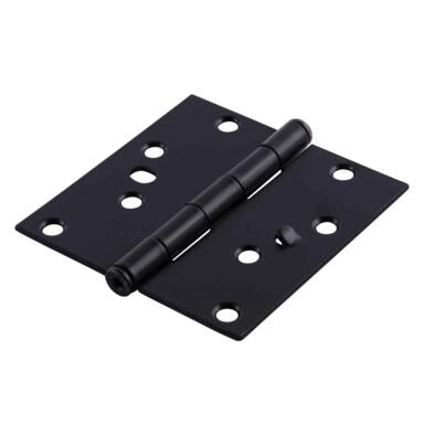 HINGE 4" BLK ACE 1PK