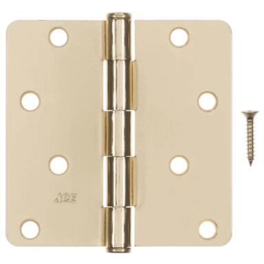 4" BRASS DOOR HINGE