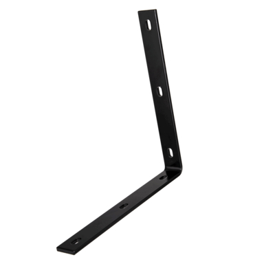 CORNR BRACE L 12.25" BLK