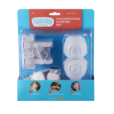 CHILDPROFING KT WHT 46PC