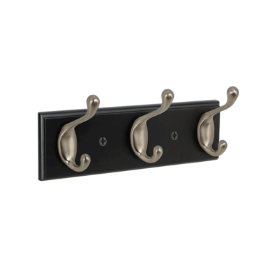 COAT/HT HOOK BLK 10" 3HK