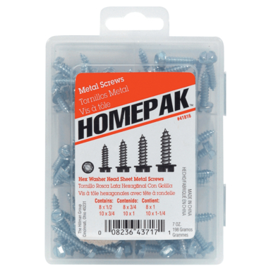 HEX HEAD SHEET METAL SCREW KIT
