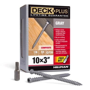 CMP SCREW 10X3" GRY 1#