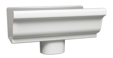 END W/DROP 3"X4" ALUM WH