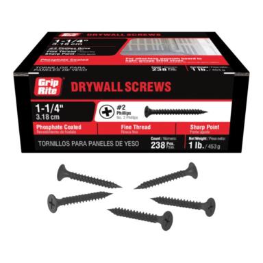 1# 6x1.25" Fine Drywall Screws