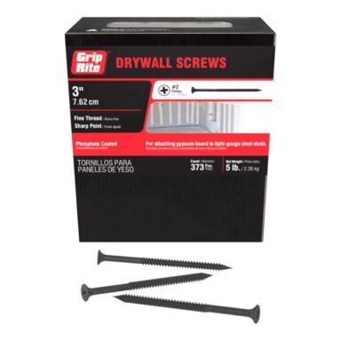 #8X3" DRY SCREWS 5LB FINE