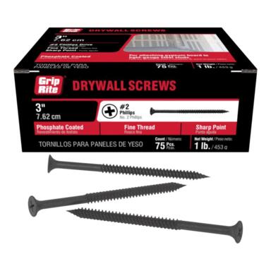 3" FINE DRYWALL SCREW 1LBd