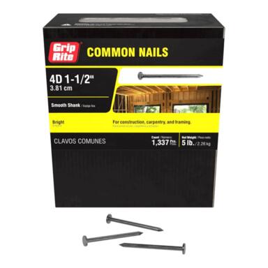5# 4D Bright Common Nails