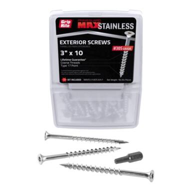 1# #10x3" Decking Screws