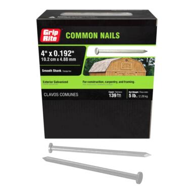 NAIL CMN HDG 20DX4" 5#