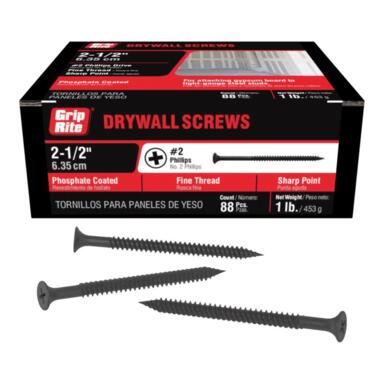 LB 2.5" Fine Drywall Screws