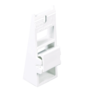 WHITE GUTTER BRACKET WEDGES AMAX