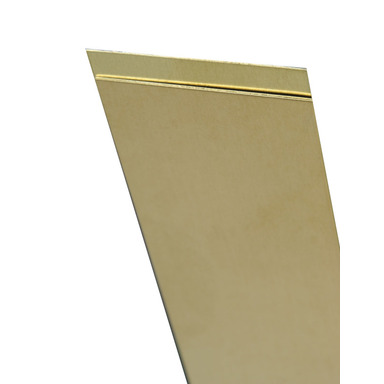 BRASS SHEET 4X10X005"