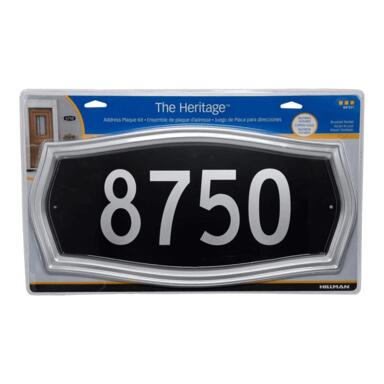 ADDRESS PLATE HERTGE