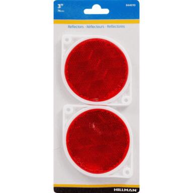 2PK 3" RED Reflector