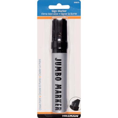 Jumbo Marker Black Chisel