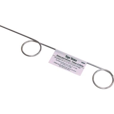 Pigtail Stake Sign 18"