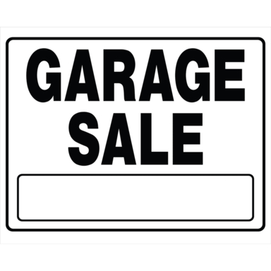 Garage Sale Sign 20X24"