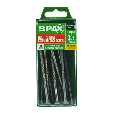 DECK SCREW #14X3-1/2"