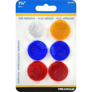 Reflectors Astd 1.25" 6p