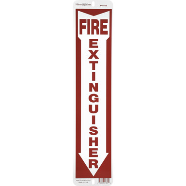 SIGN FIRE EXTNGSHR 18X4"