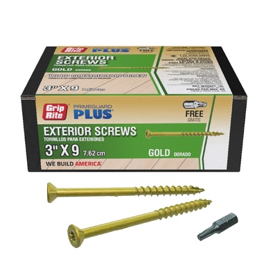 DCK SCREW STR 3" 1LB