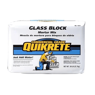 GLASS BLOCK MORTAR MIX