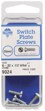 6-32x1/2" Torn OH Tapa Switch Bl