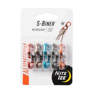 5PK Mini S-Biner Micro Lock