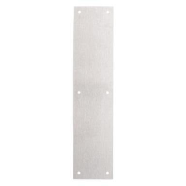15" Stainless Steel Push Plate