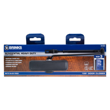 Door Closer Steel Mt Blk