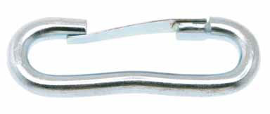 Campbell Zinc-Plated Steel Breeching Snap 2-1/2 in. L