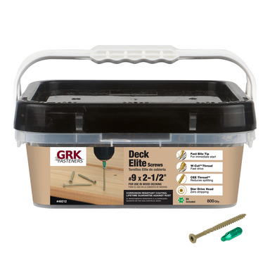 GRK DECK ELITE 9X2 1/2 TAN 800P