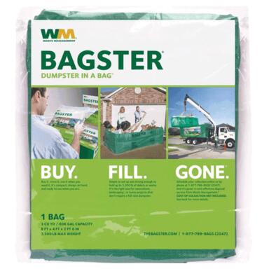Bagster Dumpster in a Bag
