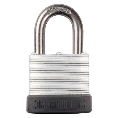 PADLOCK SILVER KEYED 1PK