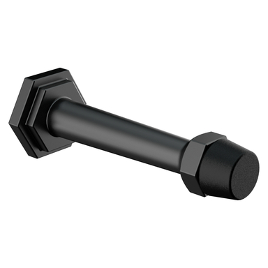 DOOR STOP MATTE BLACK 3"