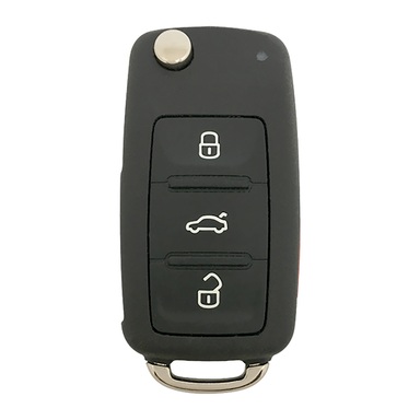 FOB KEY BLANK BLK VW046