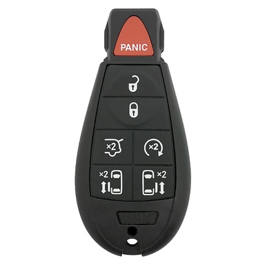 Fob Key Blank Blk Fbk074