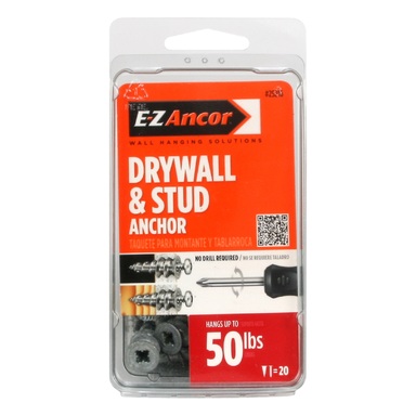 DRYWALL ANCHORS #7 20PK